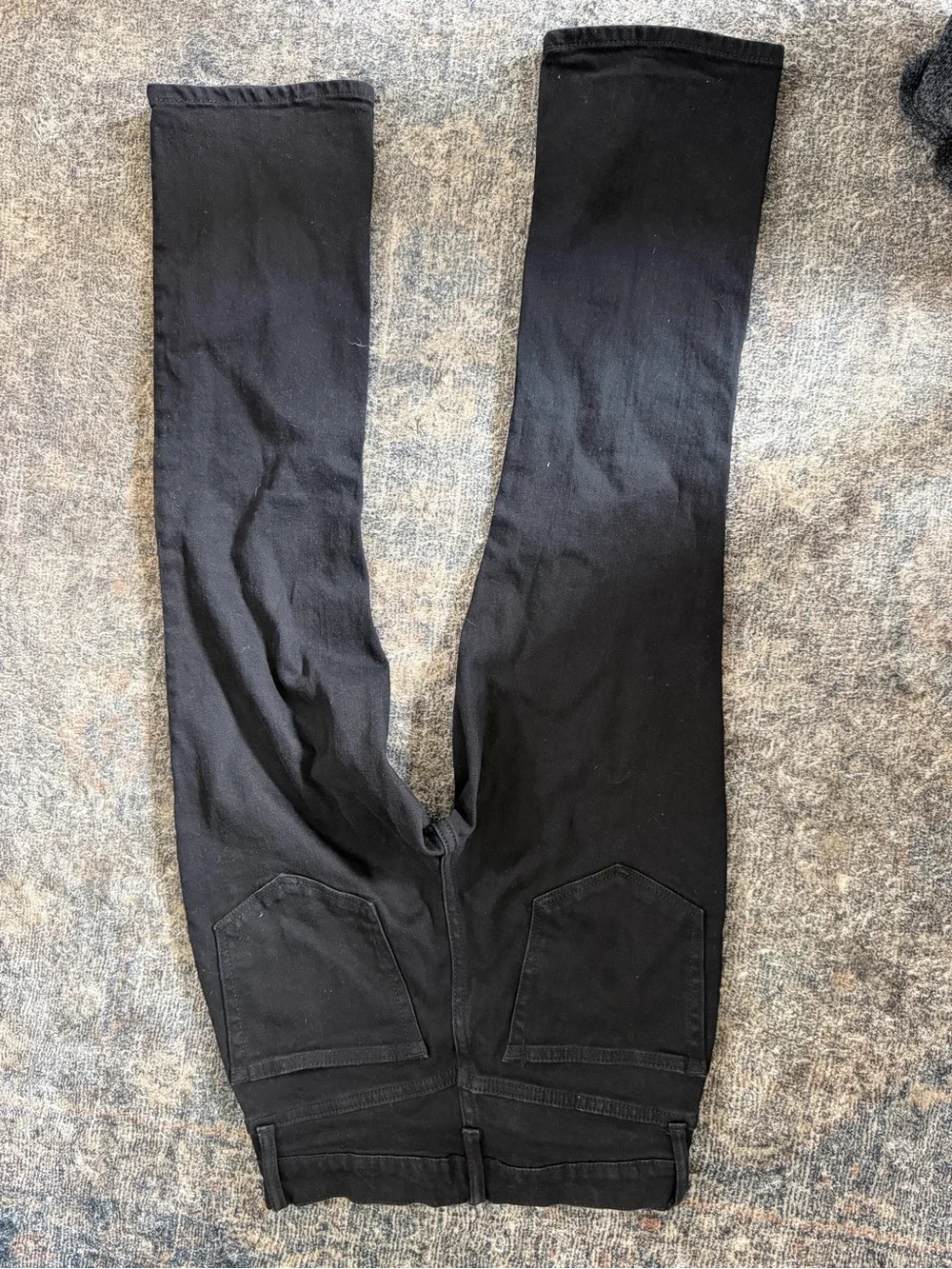 J. Crew Slim Mid-Rise Flare Crop Jeans in Black